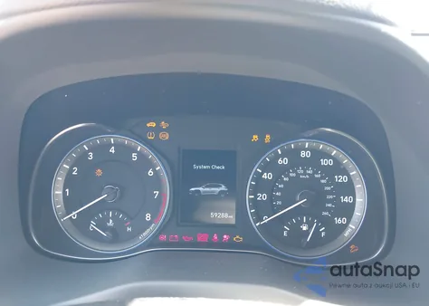 2019 Hyundai Kona Sel z USA, uszkodzony, nr VIN KM8K62AA9KU282916